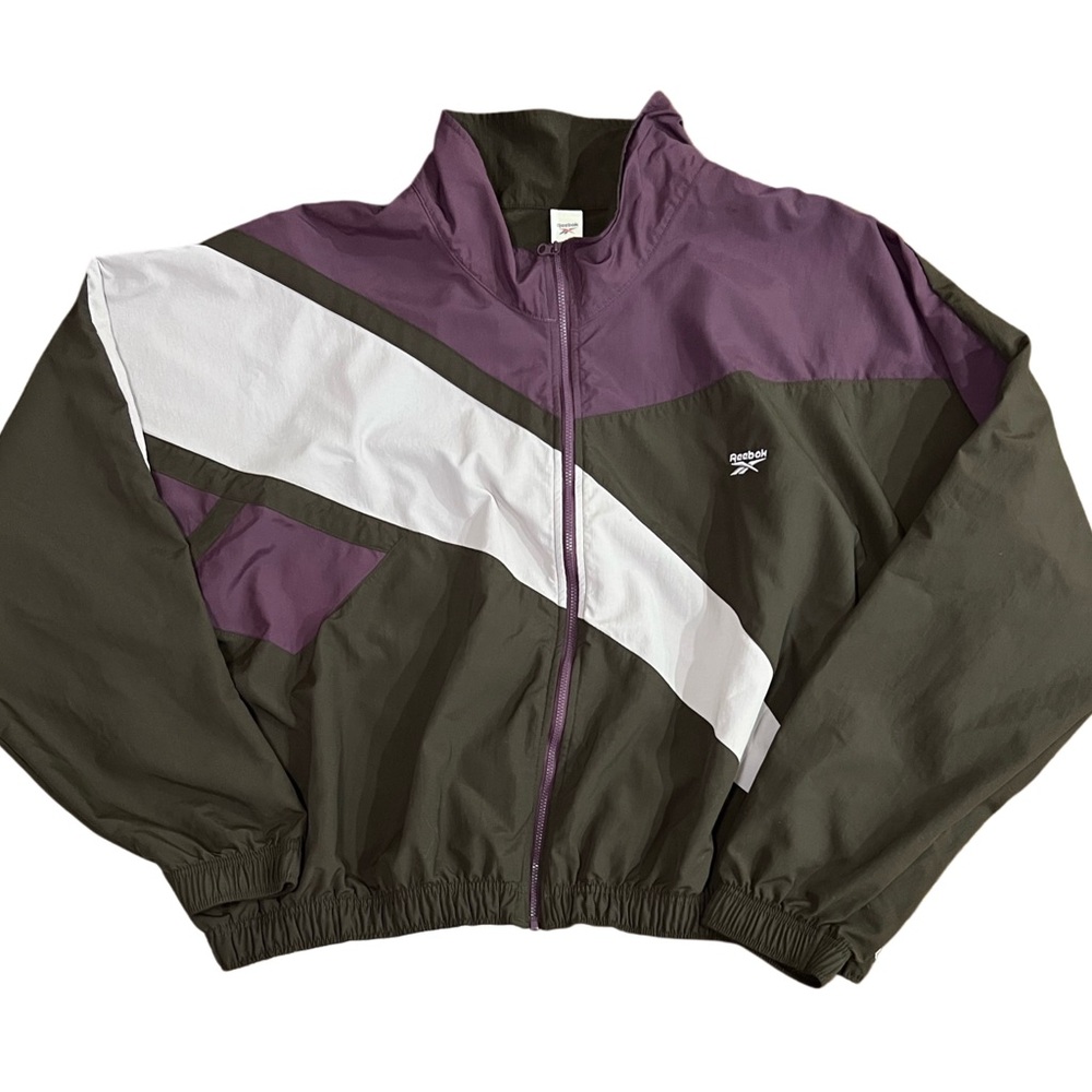 Reebok women’s 4X windbreaker Jacket EUC
